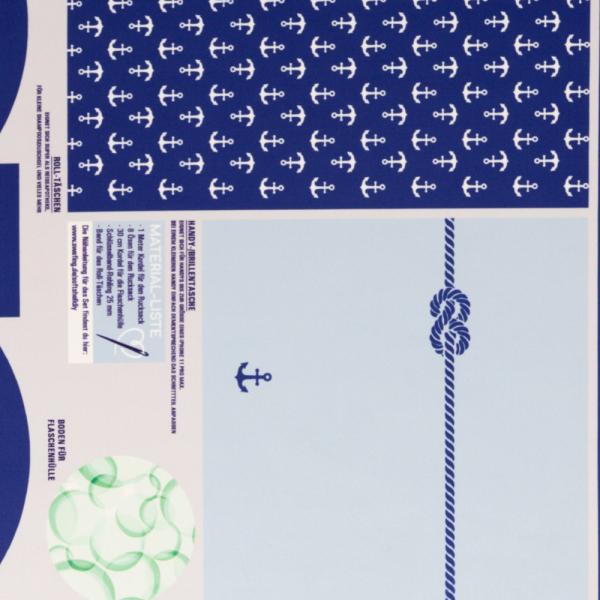 Softshell Panel Swafing by Lycklig Design Hellblau ca. 70 cm 